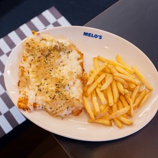 Milanesa Fugazzeta