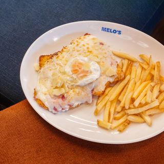Milanesa Carbonara