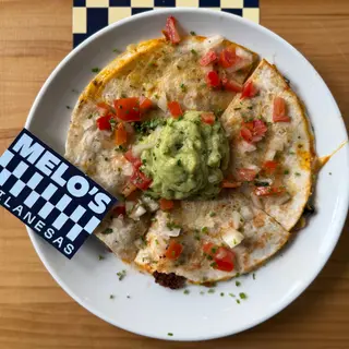 Quesadilla de chili barbacoa