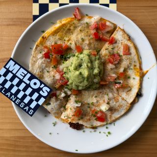 Quesadilla de chili barbacoa