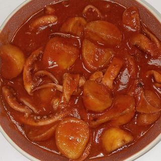 Pota En Salsa Americana