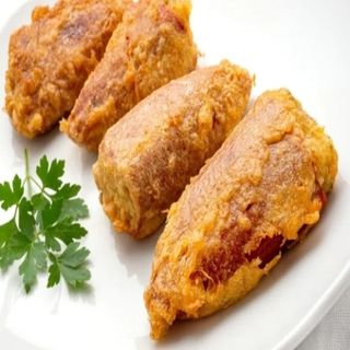 Pimientos rellenos de puerros unidad