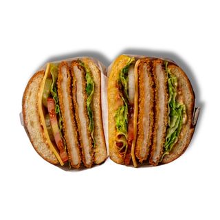 Hamburguesa Doble Pollo