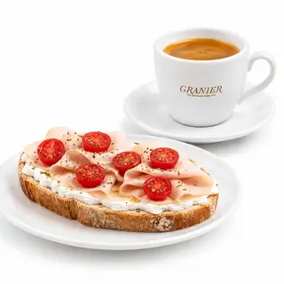 Desayuno de Tostada de Pavo