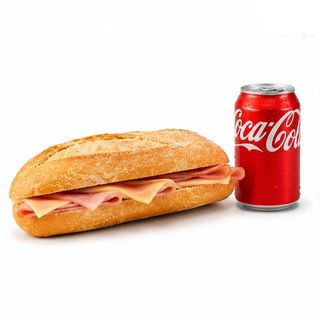 Combo Bocadillo Mediano y Bebida