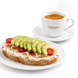 Desayuno Tostada de Pavo