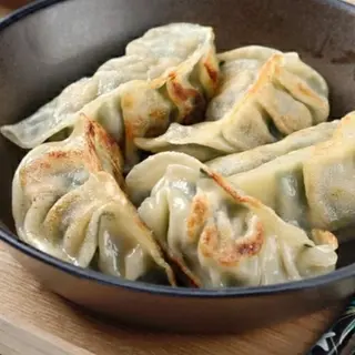 Gyozas de langostinos