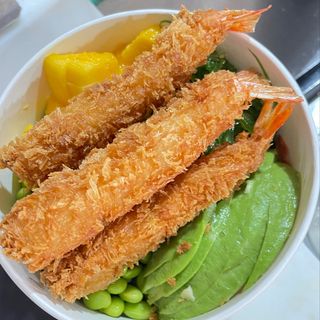 poke tempura langostinos grande