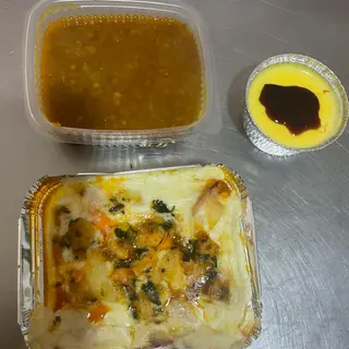Menú: Potaje de lentejas con verdura