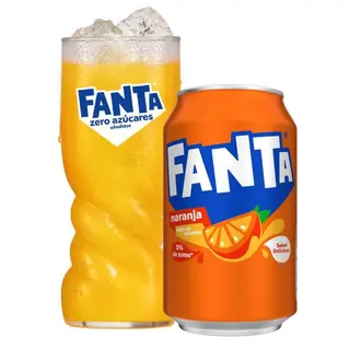 Fanta Naranja lata 330ml.