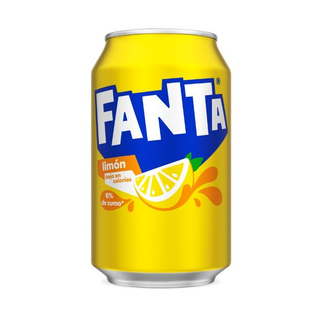 Fanta Limón lata 330ml.