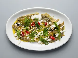 CARPACCIO DE BERENJENA ASADA