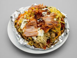 Plato Kebab Completo Mediano