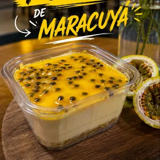 Postre de maracuyá
