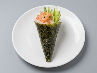 Temaki De Spicy salmon(1 Pza.)