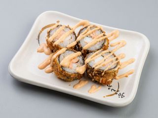 #69 Rolls Tempurizados Crunch Shrimp (4 Uds.)
