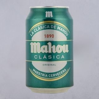 Cerveza Mahou Clásica Lata 33cl.