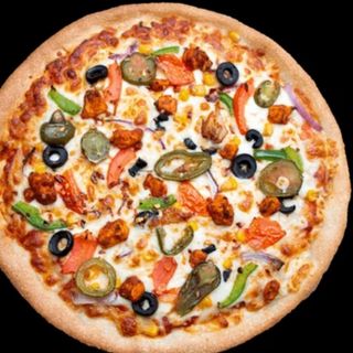 Pizza pollo con verdura 28 cm
