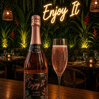 Cava Privat Brut Nature Rosé (750 Ml.)