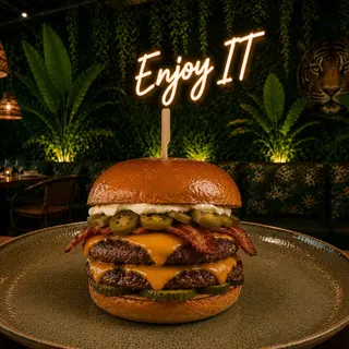 148. Hamburguesa Pulled Pork Brutal (200 G.)