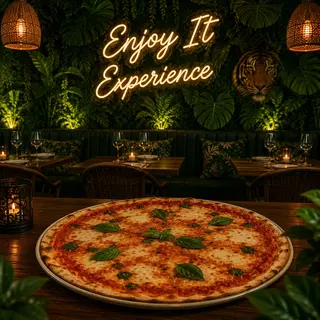 208. Pizza Aguacate y Jamón Ibérico (33 Cm.)