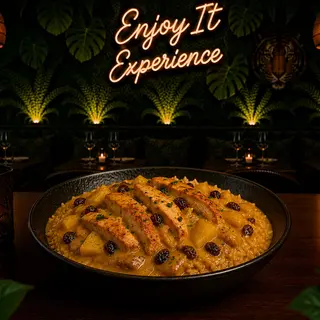 73. Pollo deshuesado al curry