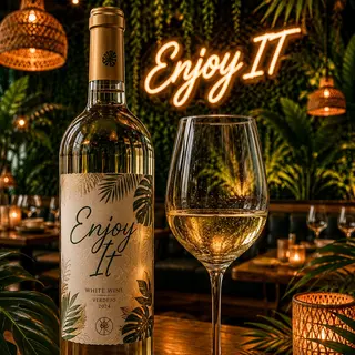 Vino Blanco Barón De Ley Semidulce (750 Ml.)