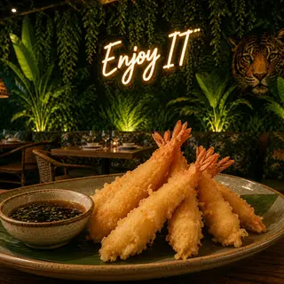 44. Ebi Tempura de Langostinos