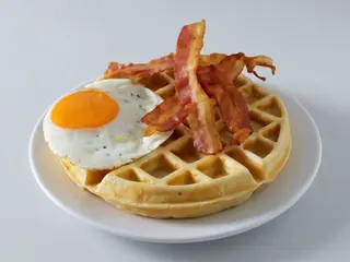 Gofre bacon