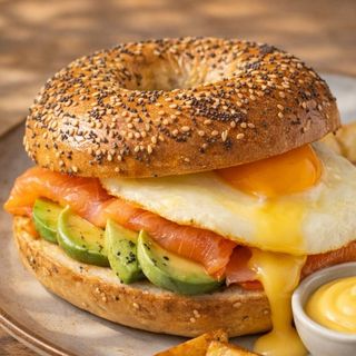 Bagel Salmón Especial