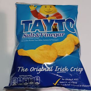 Tayto Salt & Vinegar Potato Crisps