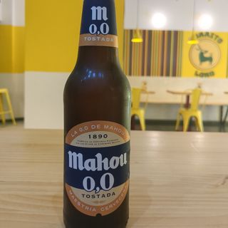 Cerveza Mahou 0,0 tostada (330 Ml.)