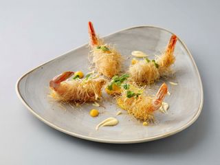 LANGOSTINOS FRITOS ( 4 PZS.)