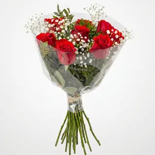 "Gracias Mamá" - Bouquet de Rosas Rojas