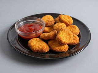  Nuggets de pollo con barbacoa