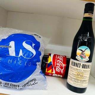 Fernet branca +Coca-Cola 2L +Hielo 2kg