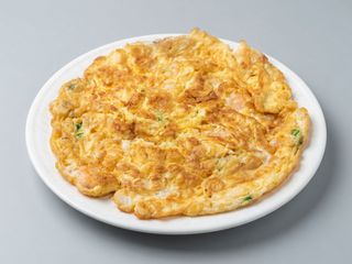 Huevos Revueltos Con Gambas