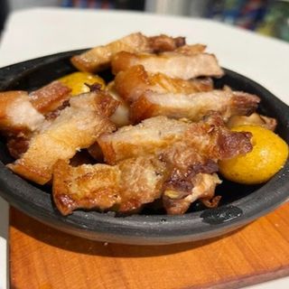 Patata Criolla Con Chicarrón