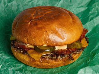 Smash Bacon Cheeseburger