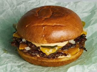 Double Smash Cheeseburger