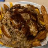 Patatas pulled porck