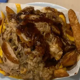 Patatas pulled porck 