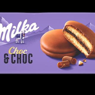 Milka Choc&Choc  Bizcochos (150 gramos)