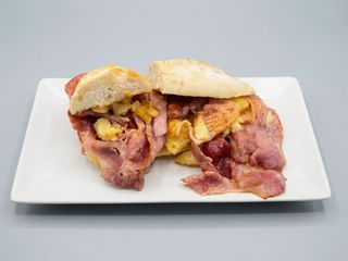 Bocadillo jamón asado