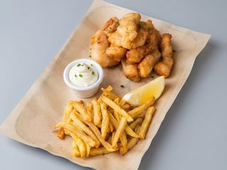 Fish and chips de Merluza de Pincho
