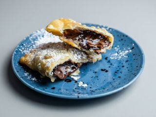 Empanadilla de Chocolate y Plátano