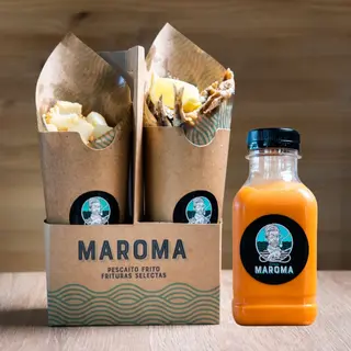 Pack 2 Cucuruchos + Salmorejo de regalo