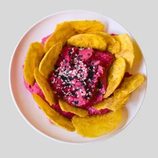 HUMMUS DE REMOLACHA Y GARBANZOS