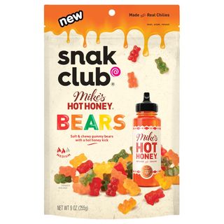 SNAK CLU HOT HONEY BEARS 113G