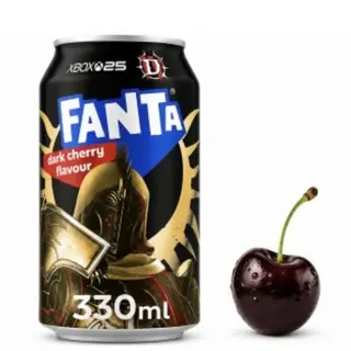 FANTA DARK CHERRY 330ML